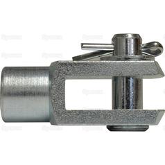 Millimeter Gaffelled m/bolt M10 (DIN 71751) 3
