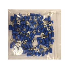 Kabelschoen Ring, enkele trekontlasting,, Ø4.3mm, Blauw (1.5 - 2.5mm) 2