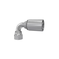 Parker JIC 37° Perskoppeling 1/4\'\' x 9/16\'\' - 18TPI Vrouw Wartel 90° 1