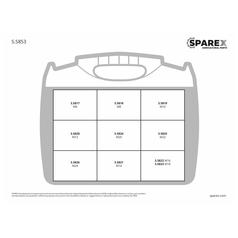 Handipak 410 pcs.  Shakeproof Washers External  5 - 24mm 3