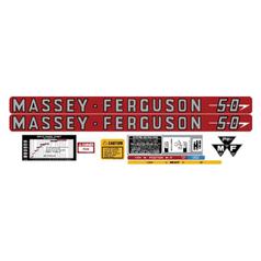 Decal - Massey Ferguson 50 1