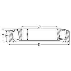 Rolamento 355X/352 4