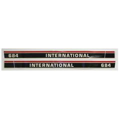 Decal - Case IH / International Harvester IH 684 1