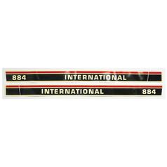 Decal Set - Case IH / International Harvester IH 884 1