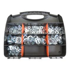Handipak 300 pcs. Flat Washers 1/4 - 5/8\'\' 2