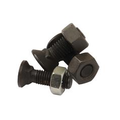 Countersunk Head Bolt 2 Nibs With Nut (TF2E) - M14 x 35mm, Tensile strength 8.8 1
