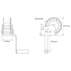 Trailerspil 653Kg | 1400lbs 2