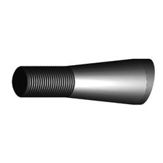Loader Tine - Straight - Spoon End 1400mm, Thread size: M28 x 1.50 (Square) 3