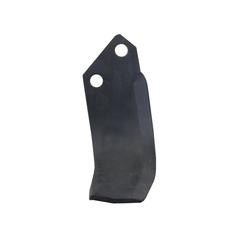 Rotavator Blade Curved LH 60x6mm Height: 164mm. Hole centres: 40mm. Hole Ø: 12.5mm. Replacement for Celli 1
