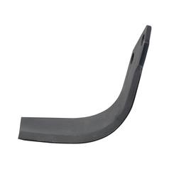 Rotavator Blade Curved LH 60x6mm Height: 164mm. Hole centres: 40mm. Hole Ø: 12.5mm. Replacement for Celli 2