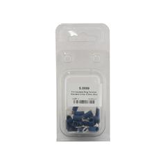 Agripak 25 Stk. Kabelschuh, 5.3mm, Blau 2