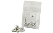 Countersunk Head Bolt 2 Nibs with Nut (TF2E) - M12 X 40 MM, Tensile Strength 8.8 (8 Pcs. Agripak) - Sparex Part S.27555