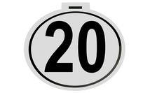 Speed Limit Sign 20Km/h