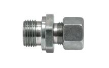 Gerade Schneidringverschraubung 12 L-NPT 3/8, Edelstahl Einschraubverschraubung leichte Baureihe