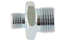 Flowfit Hydraulik-Adapter BSP-Stecker X BSP-Stecker – 2,5 Cm, Mit Kontermutter, Aus Stahl