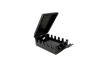 10 Module Junction Box Junction Box - Plastic - 10 Terminals