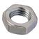 Imperial Half Lock Nut, Thread size: 1-1/8\'\' UNC (DIN or Standard No. DIN 439B)