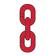 Hijsketting Klasse 100 - Rood.