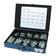 Kit parafusos polegadas, Tamanho: 1/4 - 3/8\'\' x 1/3\'\' UNC (DIN or Standard No. DIN 931/933) Resistência à tração: 8.8.