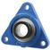 NTN SNR Three Bolt Flanged Unit (ESFTE207)