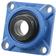 NTN SNR Four-Bolt Flanged Unit (ESF207T20)