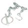 Round Linch Pin, Chain & Hook Assembly, Pin Ø6mm 10 pcs.