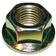 Flange Nut, Thread size: M20x2.50mm (DIN 6923)