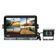 Camera systeem bedraad met 9\'\' 4QUAD Split Digitale Drukknopmonitor