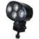 LED Mini Light- 10-30V, Oval Work Light 4650 Lumens Raw, Bracket
