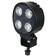 LED Mini Light- 10-30V, Round Work Light 4650 Lumens Raw, Bracket