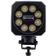 LED High Power Light- 10-30V, Square Work Light 15120 Lumens Raw, Universal Mount