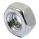 Moer 1/4\'\' UNC klasse 8 verzinkt DIN 934