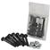 Round Countersunk Square Hex Bolt & Nut (TFCC) - M12 x 100mm, Tensile strength 8.8 (10 pcs. Agripak)