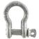 Bow Shackle, Rated: 0.5T (1100lbs)