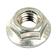 Ecrous à embase, Filetage: M6x1.00mm (DIN 934)