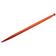 Loader Tine - Straight 1100mm, Thread size: M30 x 2.00 (Square)