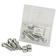 Countersunk Head Bolt 2 Nibs With Nut (TF2E) - M10 x 50mm, Tensile strength 8.8 (6 pcs. Agripak)
