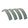 Brake Lining Kit Shoe, Length: 274mm.