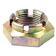 Half Castle Nut, Size: 1-1/4\'\' UNF (DIN or Standard No. DIN 935) Tensile strength: 8.8