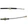 Brake Cable - Length: 1416mm, Outer cable length: 1067mm.
