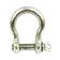 Bow Shackle, Pin Ø6mm
