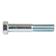 Imperial Bolt,  7/16\'\'x2-1/2\'\' UNC (DIN 931) Tensile strength: 8.8.
