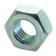 Moer 3/16\'\' UNC klasse 8 verzinkt DIN 934