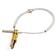 Brake Cable - Length: 730mm, Outer cable length: 430mm.