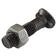 Box 25 pcs. OHead Bolt & Nut - M12x64mm