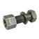 Hexagonal Head Bolt With Nut (TH) -5/8\'\' x 45mm, Tensile strength 12.9 (25 pcs. Box)