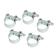 Heavy Duty Single Bolt Min Ø60mm Max. Ø63mm, 5 pcs. Tag.